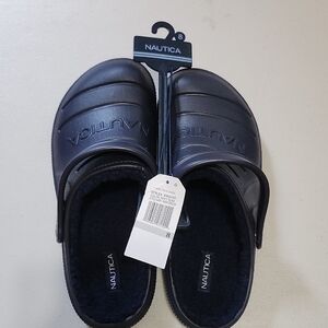 NWT Sz8 Nautica Dark Blue Clogs